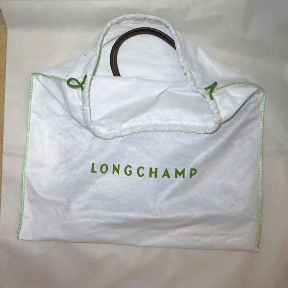 Longchamp Business Laptop Leather Handbag